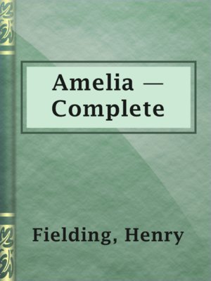 cover image of Amelia — Complete